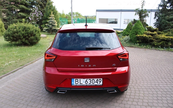 Seat Ibiza cena 63800 przebieg: 45000, rok produkcji 2018 z Koronowo małe 742